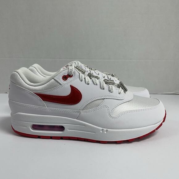 Nike Air Max 1 Premium Valentine’s Day Pack White HV2303 100 Size 10 Men Red